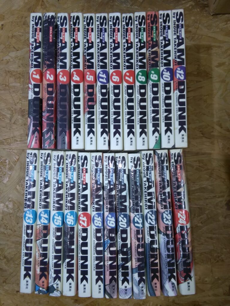 【SLAM DUNK(スラムダンク) 完全版 全24巻全巻セット】の買取をいただきました！