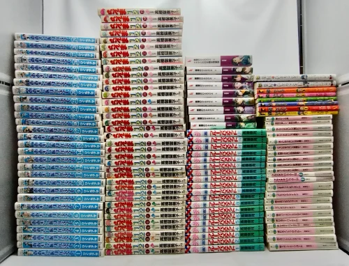 未完巻を含むセットコミックの買取例（おおきく振りかぶって・フルーツバスケット・GTOなど）